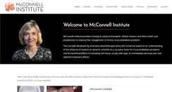 Desktop Screenshot of mcconnell-institute.com